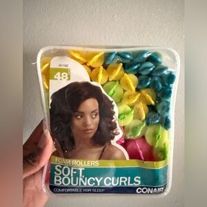 CONAIR Foam Rollers - Vibrant Multicolor Set